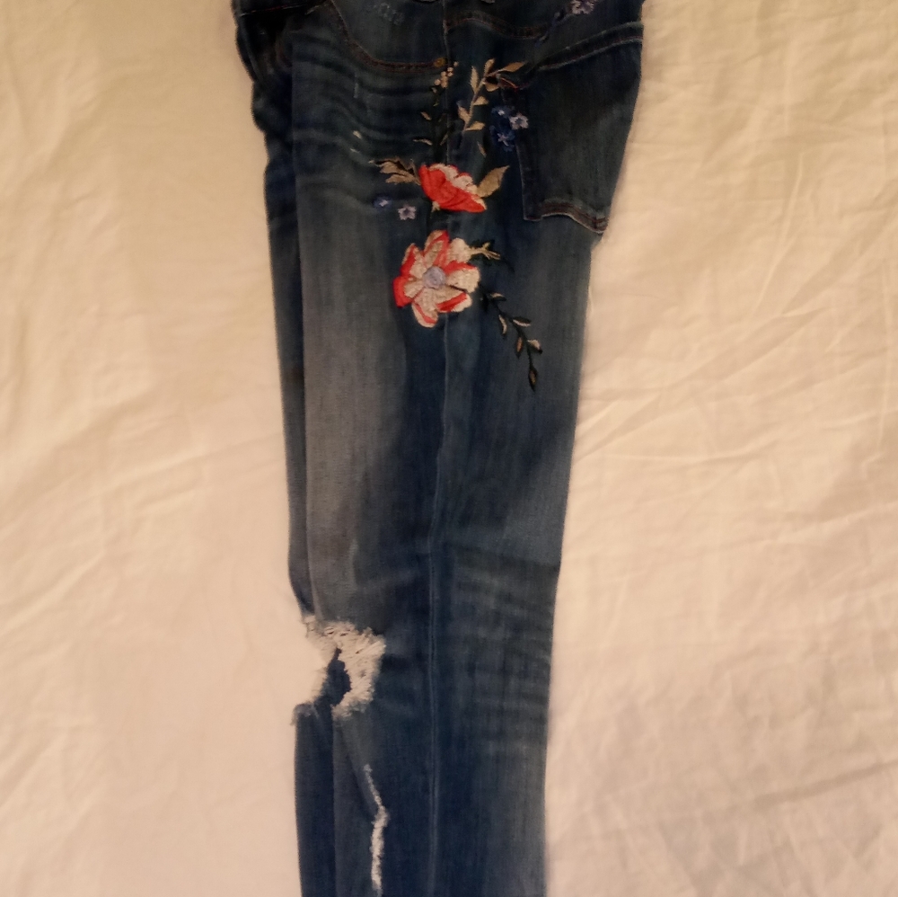 Express Embroidered Jeans - Picture 3 of 13